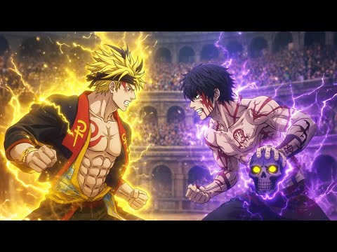 البشر ضد الشياطين🤯جنون الحلبه ملك الشياطين ضد اقوى بشرى💥ملخص انمى راجناروك الموسم3️⃣كامل