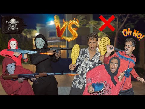 لما عصابه تهجم علي الفيلا عشان تسرقها 🥷🔫😱 / Bassem Otaka/ اوتاكا