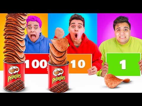 تحدي لا تختار الرقم الخطأ ❌ صبغنا شعره باربي 😱