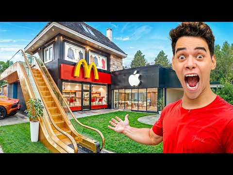 I Built a SECRET McDonald’s In My Room! 😨My brother's wife asked for a divorce ?